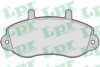 LPR 05P663 Brake Pad Set, disc brake